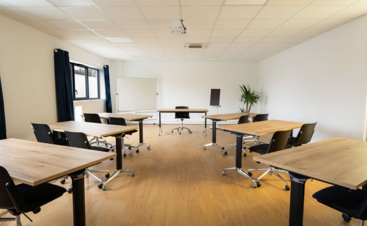 Une salle de formation flexible