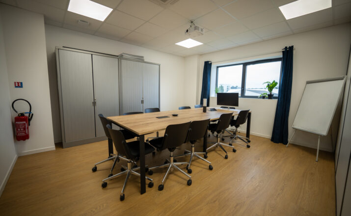 Équipements disponibles dans la salle de formation